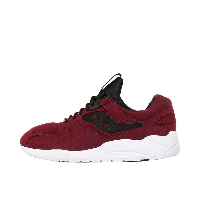 Sneakers och skor Saucony Grid 9000 HT Jersey Maroon Black Bourgogne | S70348-3