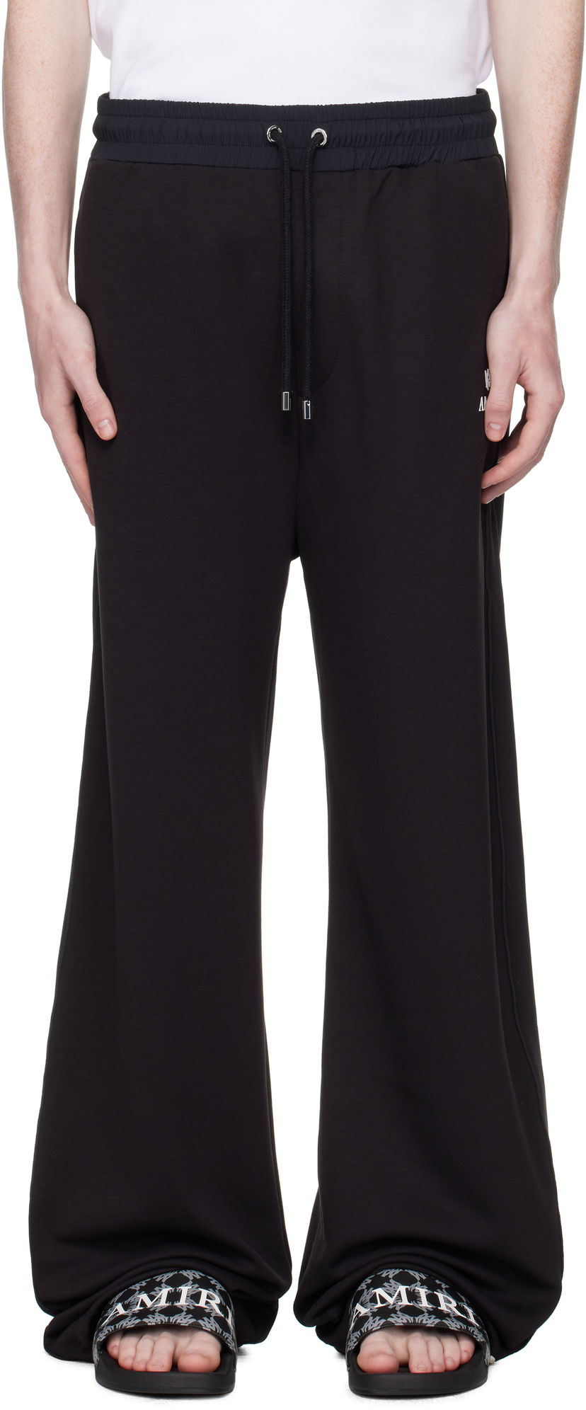 Träningsbyxor AMIRI AMIRI Lounge Track Sweatpants Svart | AMPATP1022