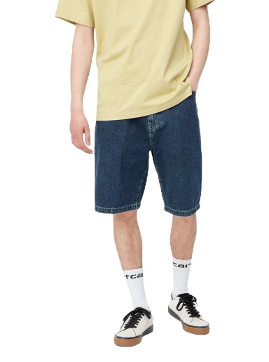 Shorts Carhartt WIP Landon Short "Blue stone washed" Mörkblå | I030469_01_06