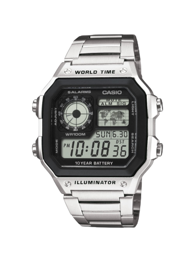 Klocka CASIO Collection Metallisk | AE-1200WHD-1AVEF