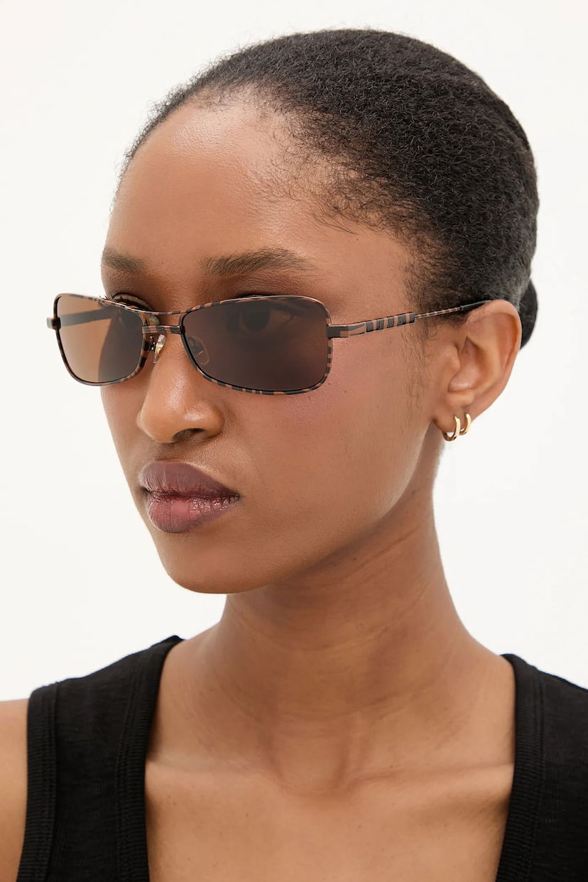 Solglasögon Jacquemus Jacquemus STATZIONE Sunglasses Brun | JAC118C4SUN