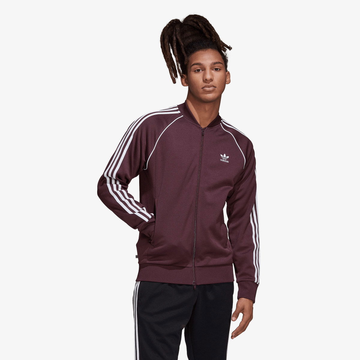 Sweatshirt adidas Originals SST Track Jacket Purpur | HK7339, 1