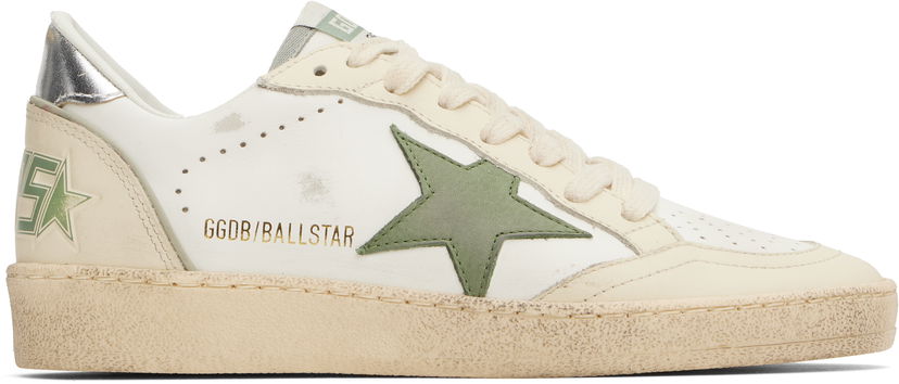 Sneakers och skor Golden Goose Golden Goose Ball Star Vit | GWF00117.F006861.10630