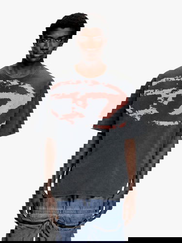 T-shirt Diesel Diesel T-Boxy T-Shirt Svart | A169110TKAB9XX, 2