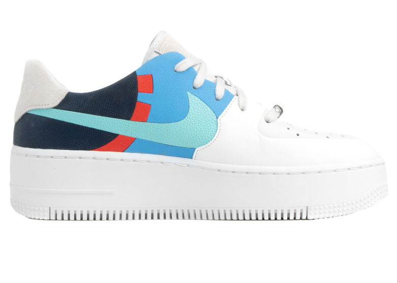 Sneakers och skor Nike Air Force 1 Low Sage White Light Blue W Blå | BV1976-002, 0