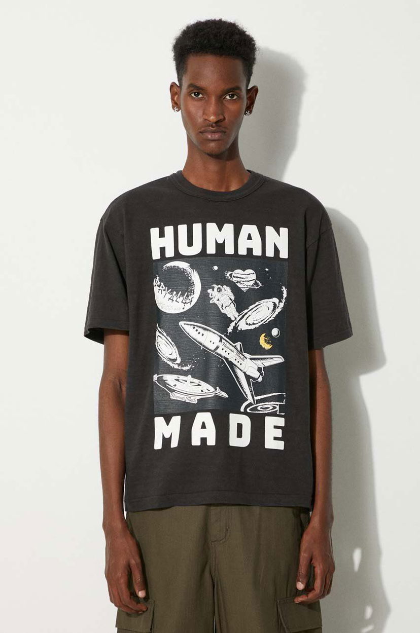 T-shirt Human Made Graphic Print T-Shirt Svart | HM27TE014