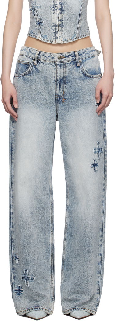 Jeans Ksubi Ksubi Low Rider Klassic Kraftwerk Jeans Blå | WPS25DJ026, 0