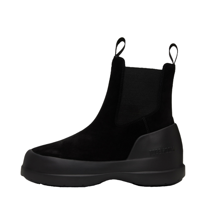 Sneakers och skor Moon Boot Chelsea Suede Boots Svart | 80D2480050