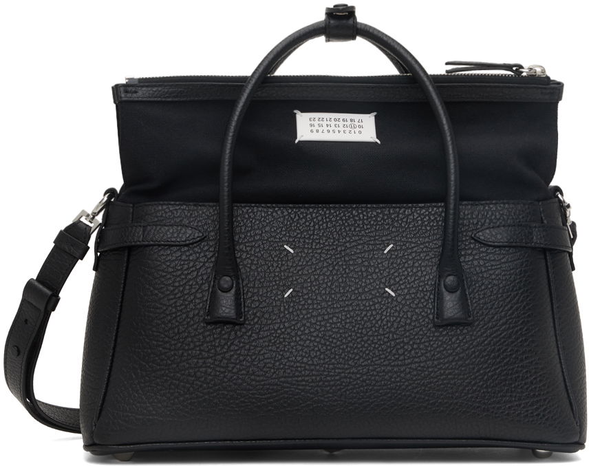 Handväska Maison Margiela 5AC Top Handle Bag Svart | SB2WD0076 P4348, 0