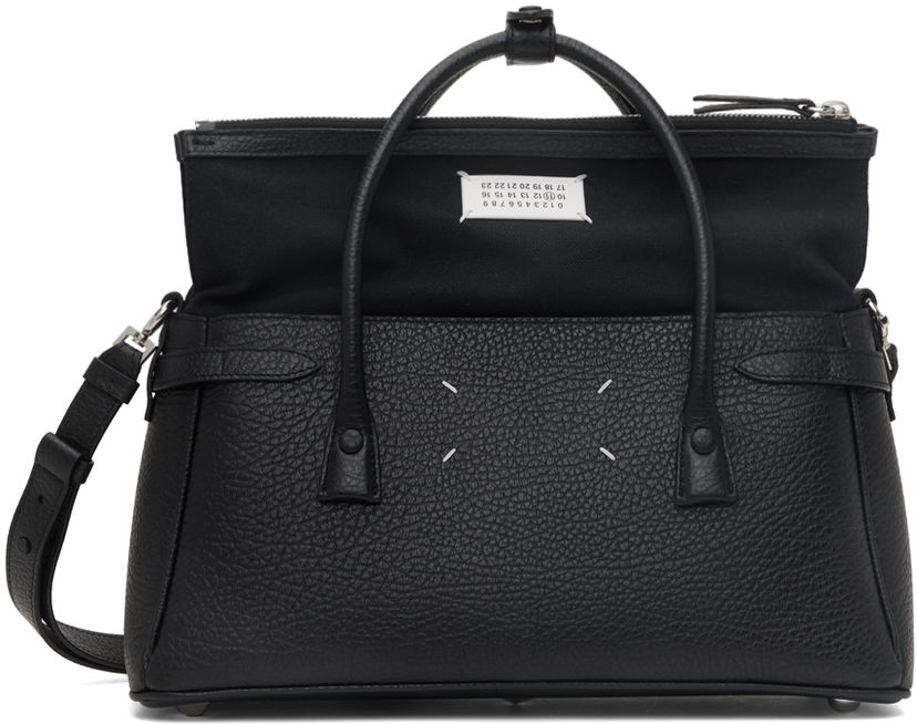 Handväska Maison Margiela 5AC Top Handle Bag Svart | SB2WD0076 P4348