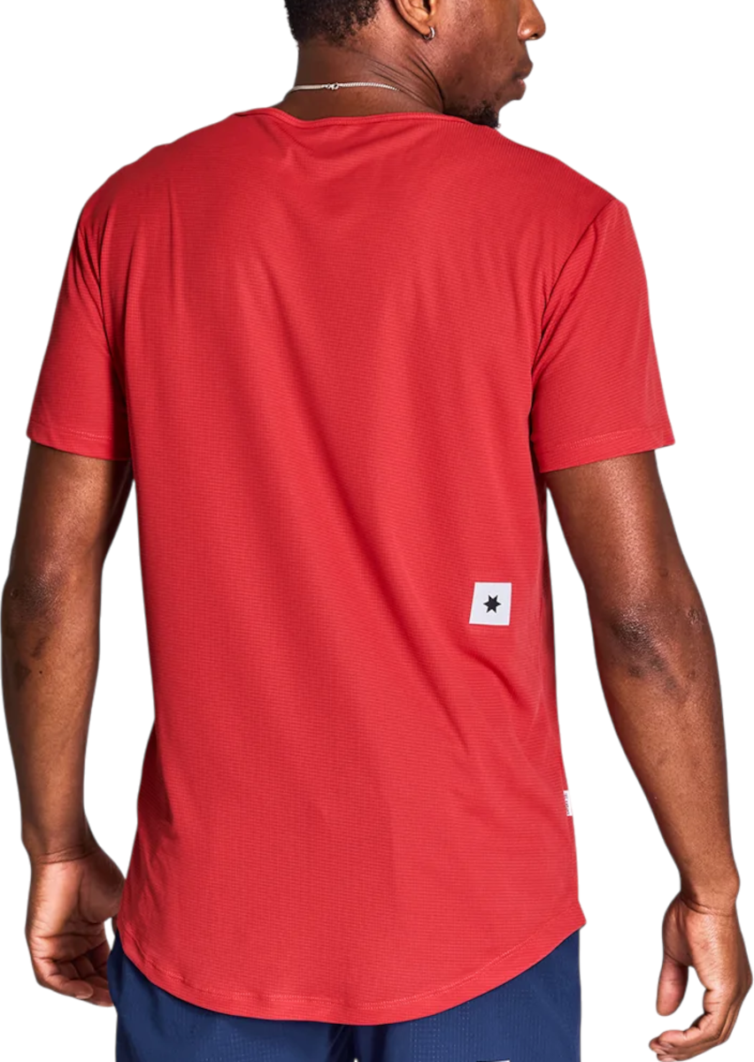 T-shirt Saysky Saysky Reactive Flow T-Shirt Röd | nmrss60c-1037, 1
