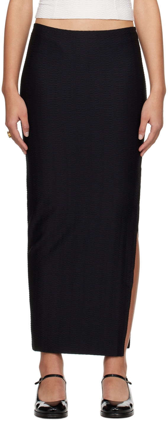 Kjol A.P.C. Salome Maxi Skirt Svart | PAAFN-F06408