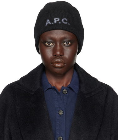 Mössa A.P.C. Black Harry Beanie Svart | WVBDK-M25085, 0