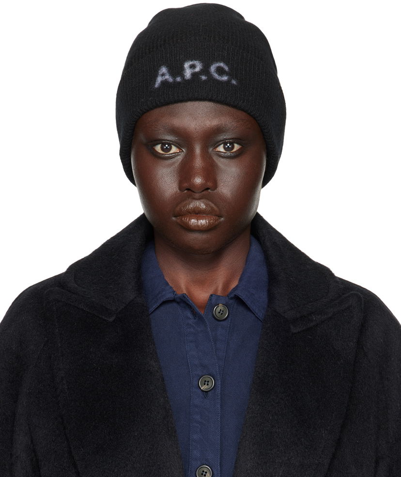 Mössa A.P.C. Black Harry Beanie Svart | WVBDK-M25085