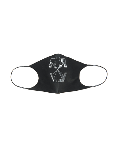 Tillbehör Off-White Caravaggio Arrow Simple Mask Svart | OMRG003F21FAB003 1009, 2