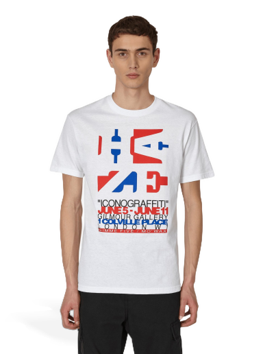 T-shirt Pleasures Gallery T-Shirt Vit | P22U010 WHITE