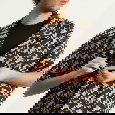 Skjorta Bode Paper Hat Short Sleeve Shirt Svart | MRF25SH012, 5