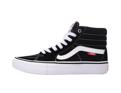 Skateboarding Vans Sk8-Hi Pro Black White Svart | VN000VHGY28