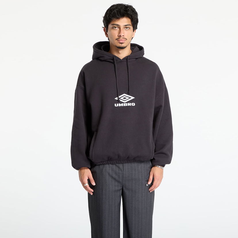 Sweatshirt Umbro Og Logo Mask Hoodie Svart | UBMW0216FA147 BLK0020 New