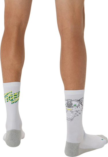 Strumpor Asics Performance Run Crew Socks Vit | 3013a976-404, 3