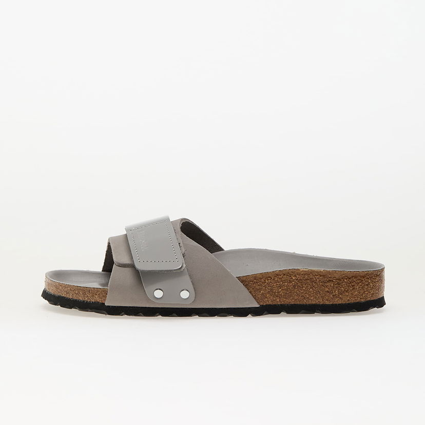 Sneakers och skor Birkenstock Birkenstock Oita Nubuk Leather Sandals Grå | 1029312