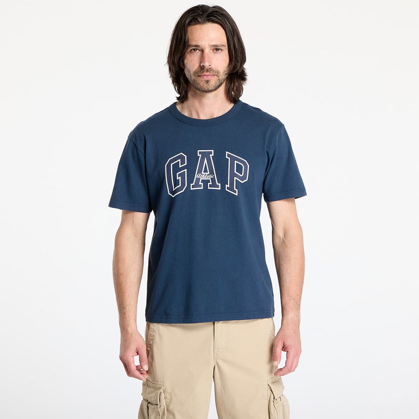 T-shirt GAP GAP Logo Graphic Tee Mörkblå | 797924-01