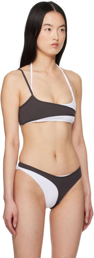 Badkläder Ottolinger Ottolinger Layered Bikini Top Brun | 10280030302, 1