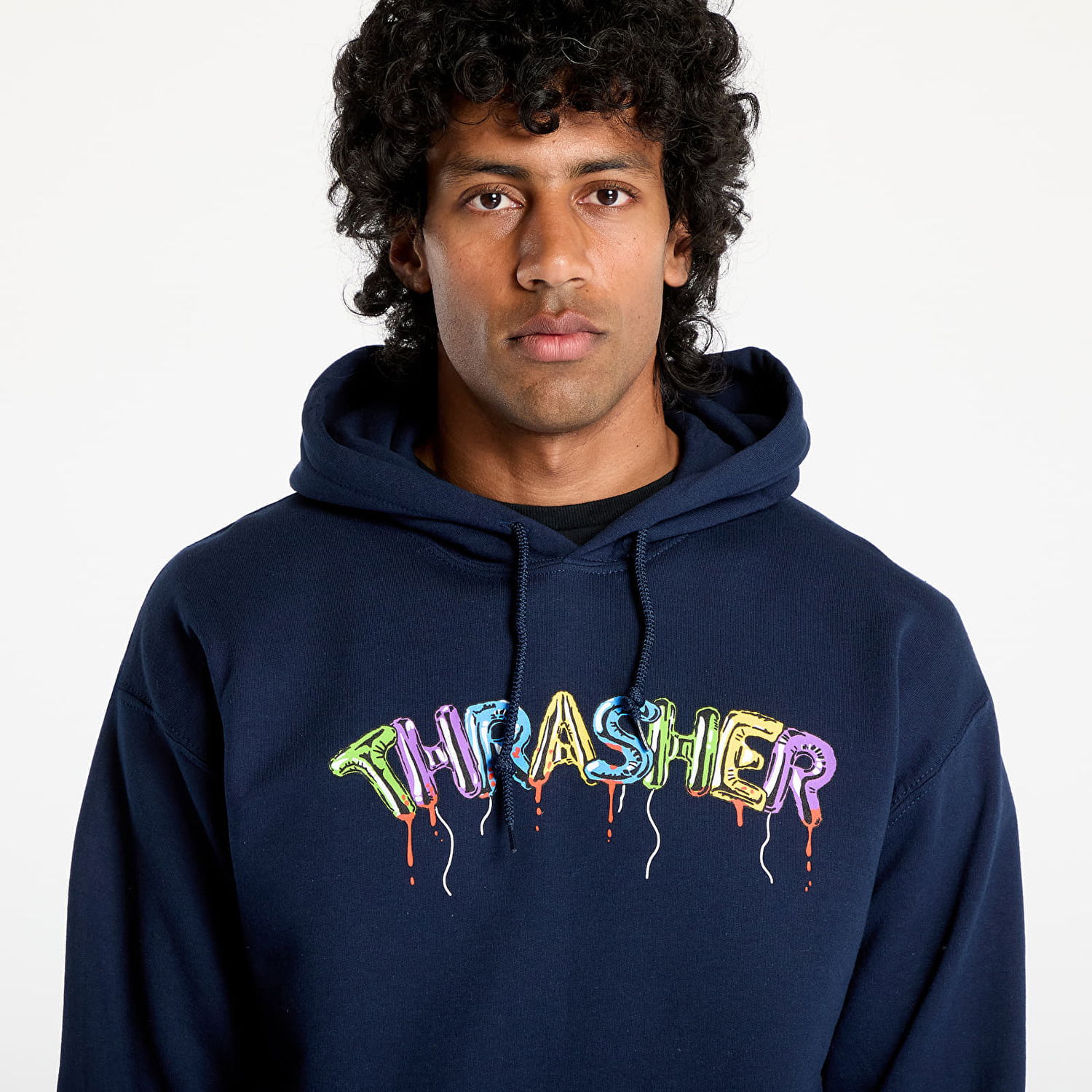 Sweatshirt Thrasher Thrasher Balloons Hoodie Mörkblå | 145694, 1