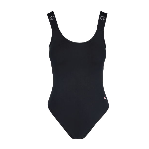 Badkläder Champion Swimwear One-Piece Scoop Neck Svart | CHA221F005-01, 0