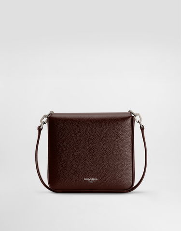 Axelväska Dolce & Gabbana Dolce & Gabbana Deerskin Crossbody Bag Brun | BM2445A803480308, 3