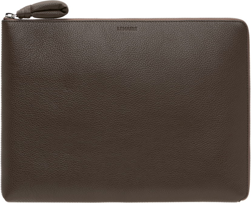 Plånbok LEMAIRE LEMAIRE Soft Grained Leather Document Holder Brun | AC1011 LL0018