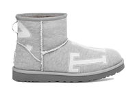 Telfar x Fleece Mini Boot "Heather Grey"