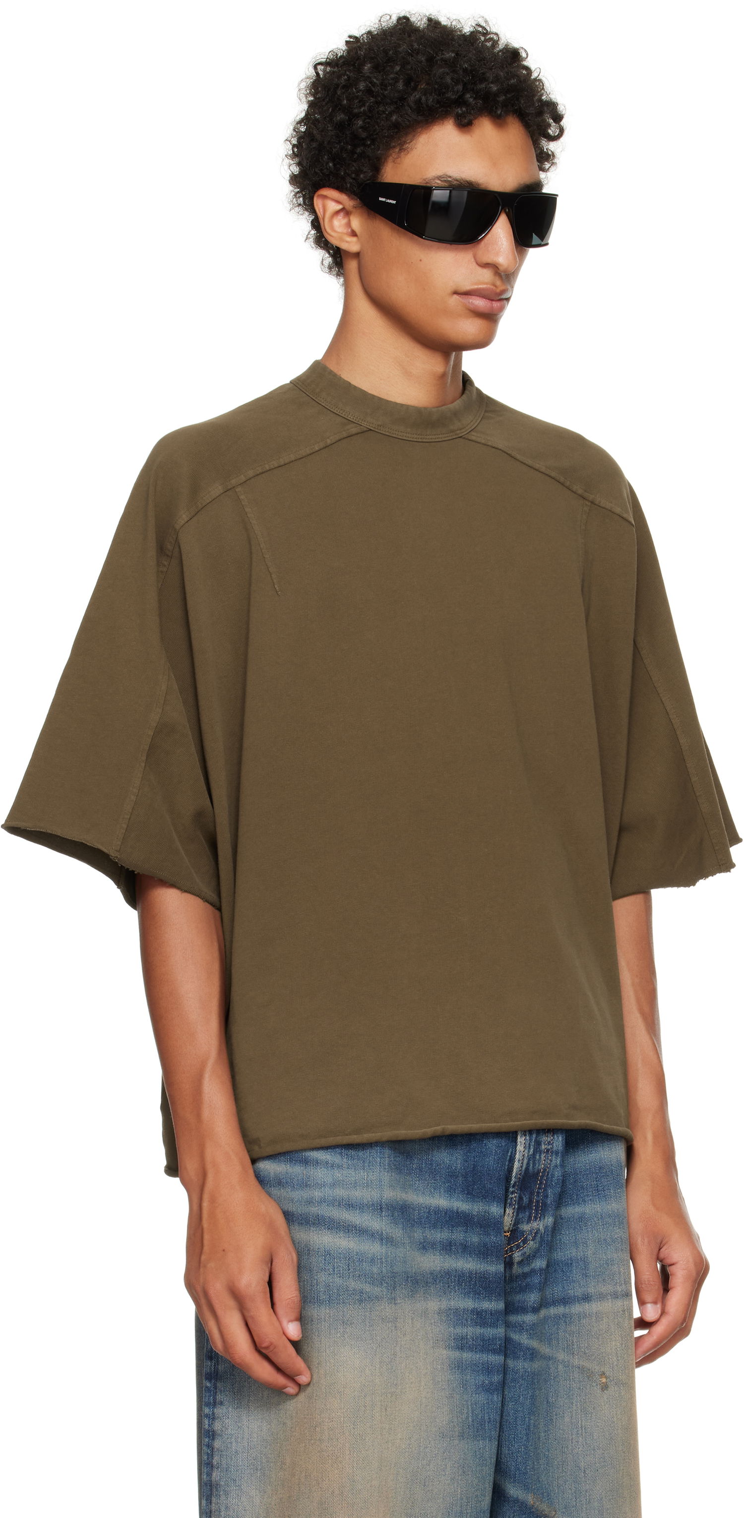 T-shirt Entire Studios Entire Studios Heavy Dart T-Shirt Grön | ES2487BT, 1