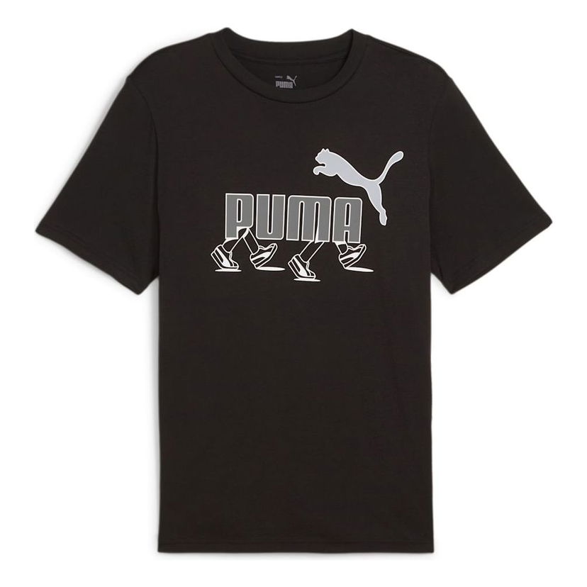 T-shirt Puma Graphics Sneaker Print T-Shirt Svart | 682152-01