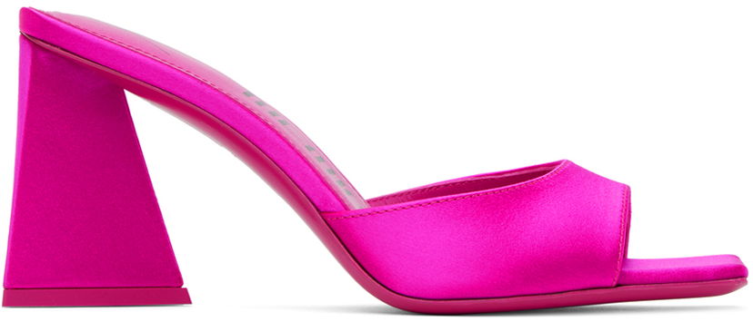 Kläder The Attico Attico Mini Devon Mules Rosa | 241WS772 G001
