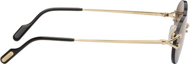 Solglasögon Cartier C de Cartier Rimless Oval Gradient Sunglasses Blå | CT0551S-002, 1