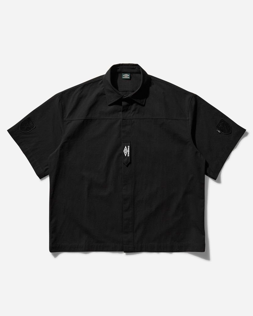 Skjorta Umbro Tactical Shortsleeve Shirt Svart | UBMW0229FA156 BLK0020