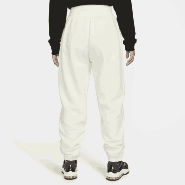 Träningsbyxor Nike Sportswear Phoenix Fleece High-Waisted Vit | DQ5887-133, 4