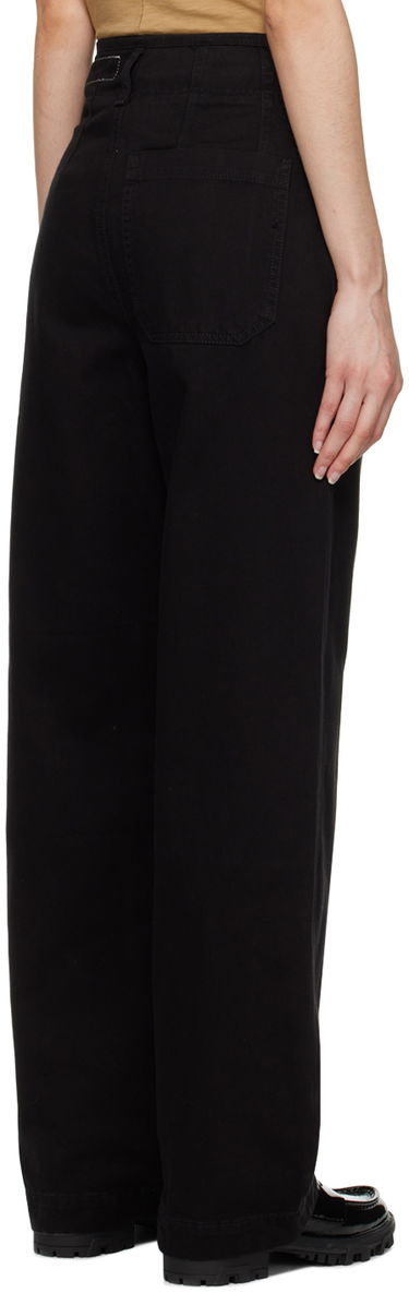 Byxor rag & bone rag & bone Pleated Trousers Svart | WDD22H2933F2BL, 2