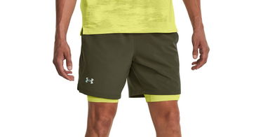 Shorts Under Armour Launch 7'' 2v1 Grön | 1361497-390, 1