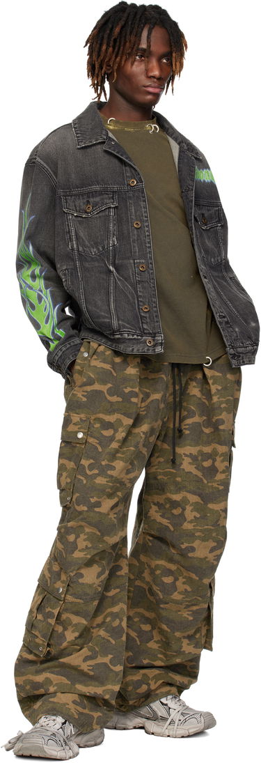 Jacka We11done We11done Blaze Logo Denim Jacket Svart | WD-DJ0-25-318-U-BK, 3