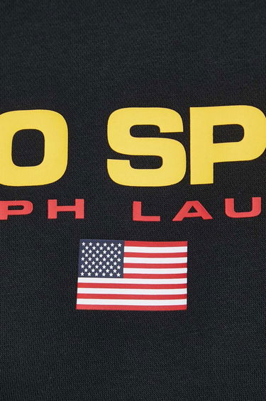 Sweatshirt Polo by Ralph Lauren Black Printed Sweatshirt Svart | 710835770, 4