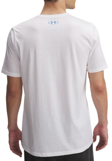 T-shirt Under Armour Triple Stack Logo Short Sleeve T-Shirt Vit | 6004173-100, 3