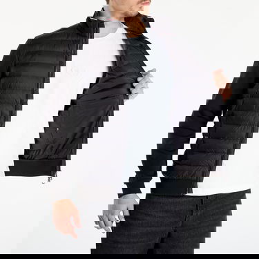 Pufferjacka Tommy Hilfiger Jacket Mix Media Ess Rwb Stand Collar Svart | MW0MW41329 BDS, 1