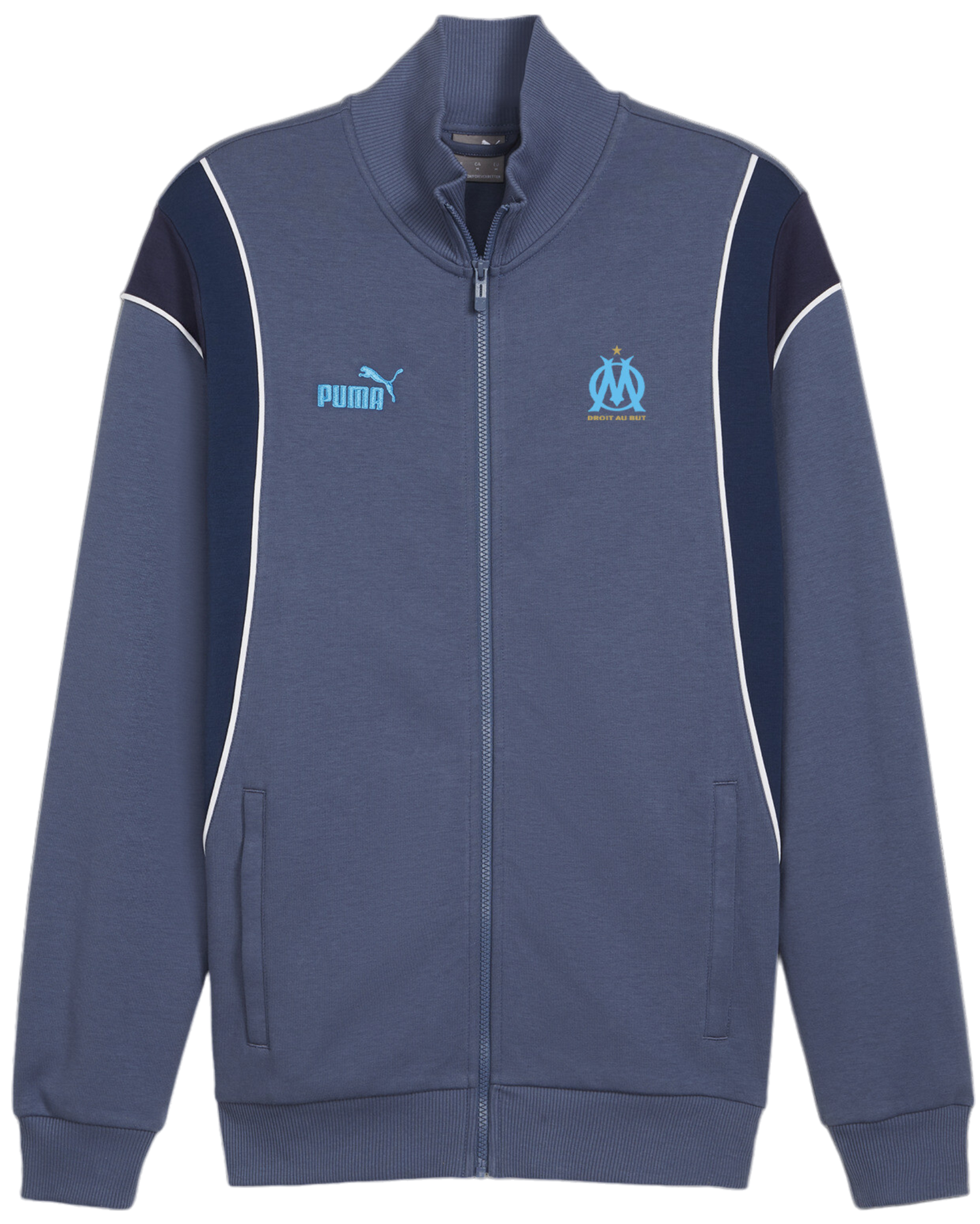 Jacka Puma Olympique Marseille Ftbl Trainings Jacket Mörkblå | 774070-28, 0