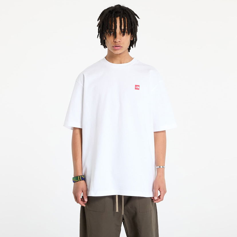 T-shirt The North Face North Face Axys Oversized Short Sleeve T-Shirt Vit | NF0A8C1RFN41