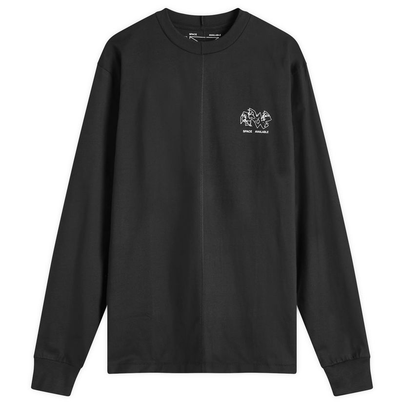 T-shirt Space Available Ocean Mapping T-Shirt Svart | SA-OMT001-BLK