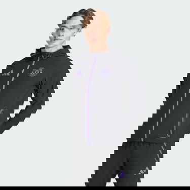 Byxor adidas Performance Manchester United Tiro 25 Competition Vis Travel Pants Svart | JV5351, 0