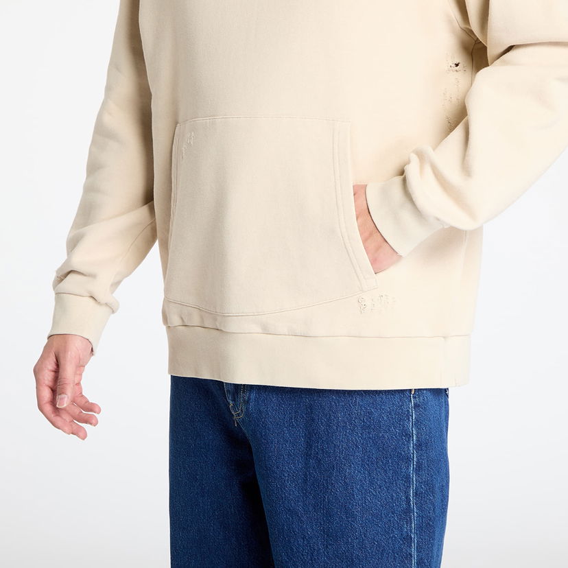 Sweatshirt RIPNDIP RIPNDIP Script Hoodie Beige | RNDHOL24119