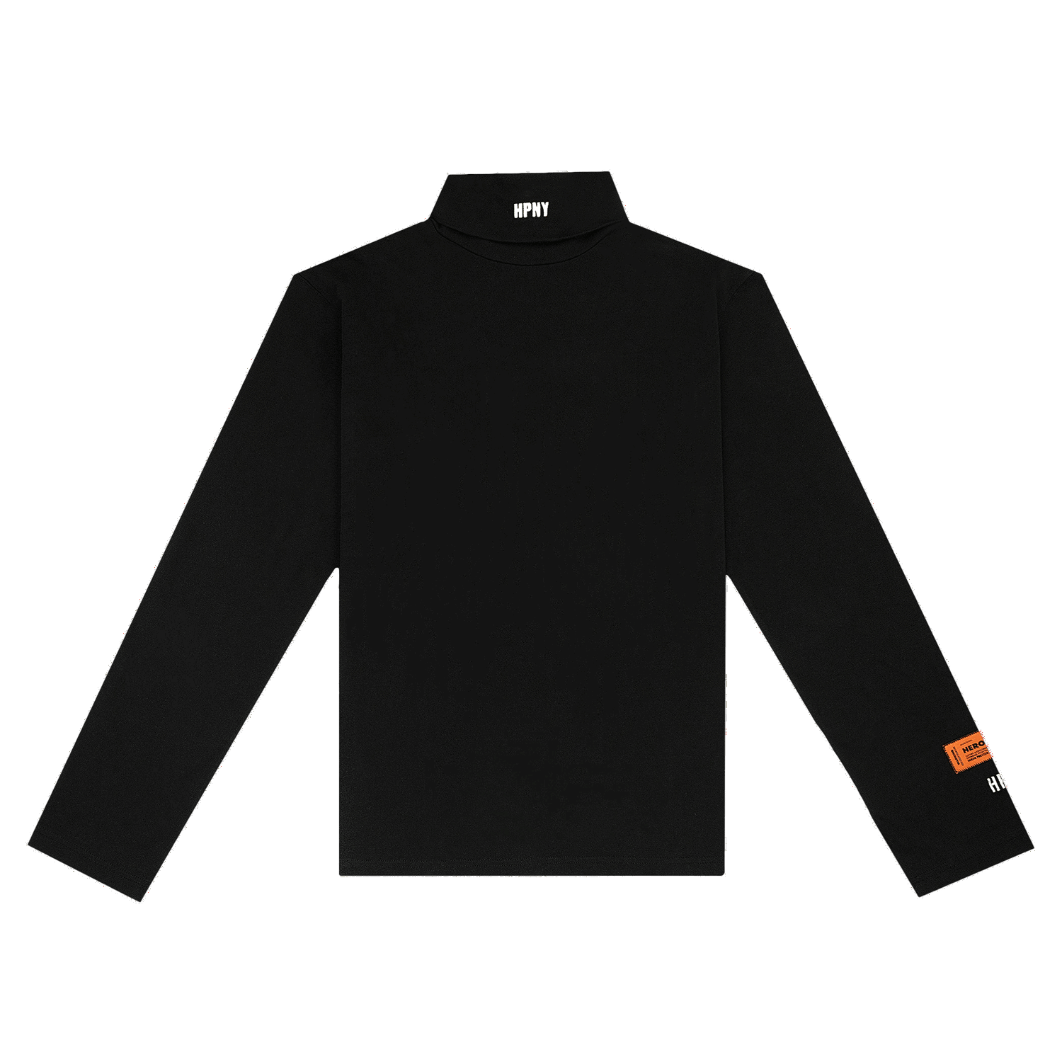 Sweater HERON PRESTON HPNY EMB Rollneck Svart | HMAB027C99JER0021001, 0